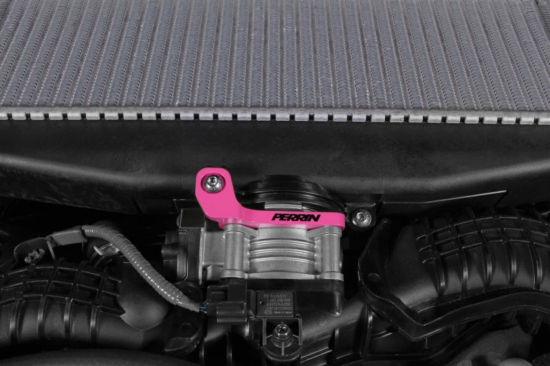 Perrin PSP-ITR-331HP 2022+ fits Subaru WRX/19-23 Ascent/Legacy/Outback Top Mount Intercooler Bracket - Hyper Pink