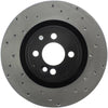 Stoptech 128.34114L Sport Cross Drilled Brake Rotor - Front Right