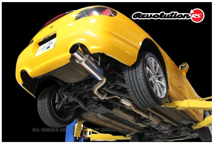 GReddy 10158100 00-08 fits Honda S2000 63.5mm Revolution RS Single Exit Cat-Back