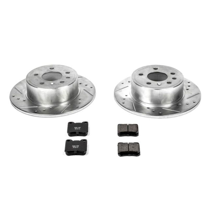 PowerStop K831 fits Saab 99-03 9-3 Rear Z23 Evolution Sport Brake Kit