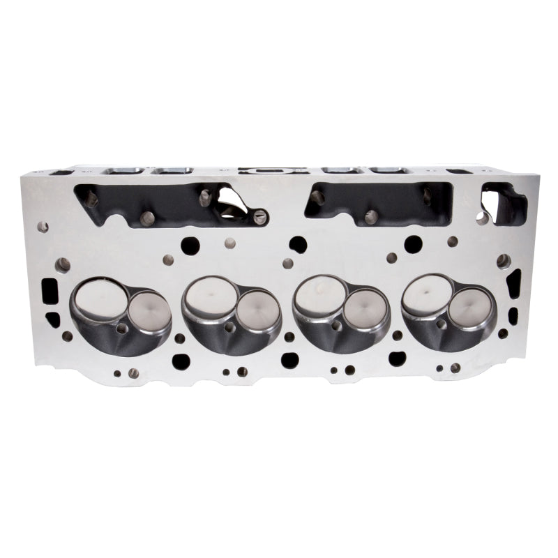Edelbrock 61559 Single Marine BBC Rect Port Head w/ Valves