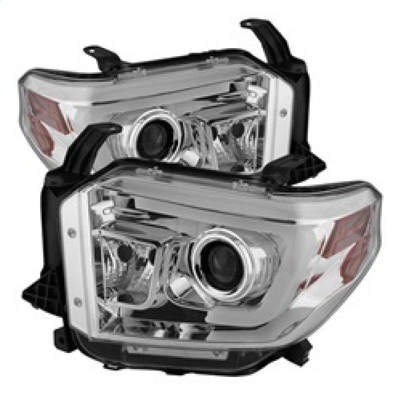 Spyder 5080141 fits Toyota 14-20 Tundra 2016 Projector Headlights Light Bar DRL
