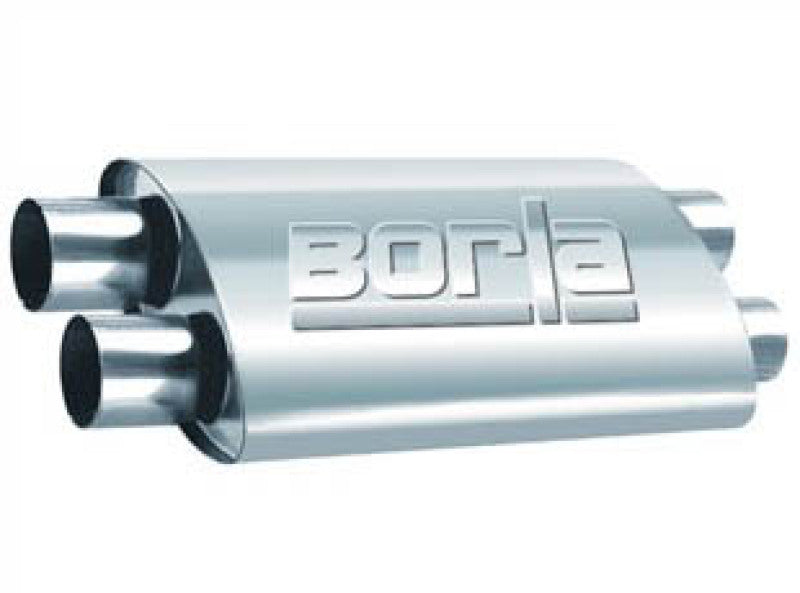 Borla 400286 2.50in Dual In/Out 19in x 9.5in x 4in PRO-XS Muffler