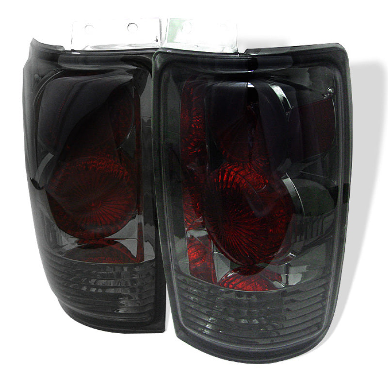 Spyder 5002907 fits Ford 97-02 Expedition Euro Style Tail Lights Smoke ALT-YD-F