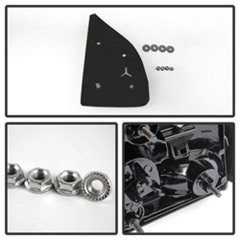 9932427 Xtune fits Ford 02-07 Superduty Manual Extendable Manual Adjust Mirror