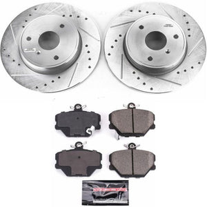 PowerStop K5695 fits Smart 08-16 Fortwo Front Z23 Evolution Sport Brake Kit