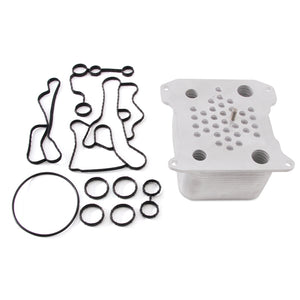 Mishimoto MMOC-F2D-08 08-10 fits Ford 6.4L Powerstroke Replacement Oil Cooler Kit
