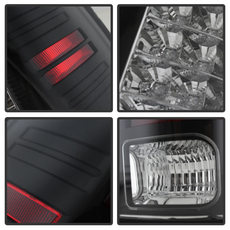 Spyder 5077530 fits Dodge 13-14 Ram 1500 /Ram 2500 13-14 LED Tail Lights LED Mo