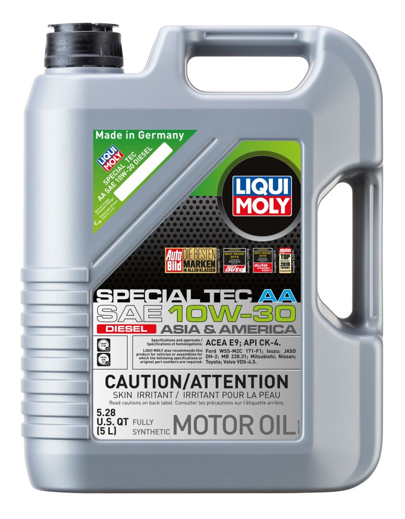 LIQUI MOLY 20440 5L Special Tec AA Motor Oil SAE 10W30 Diesel