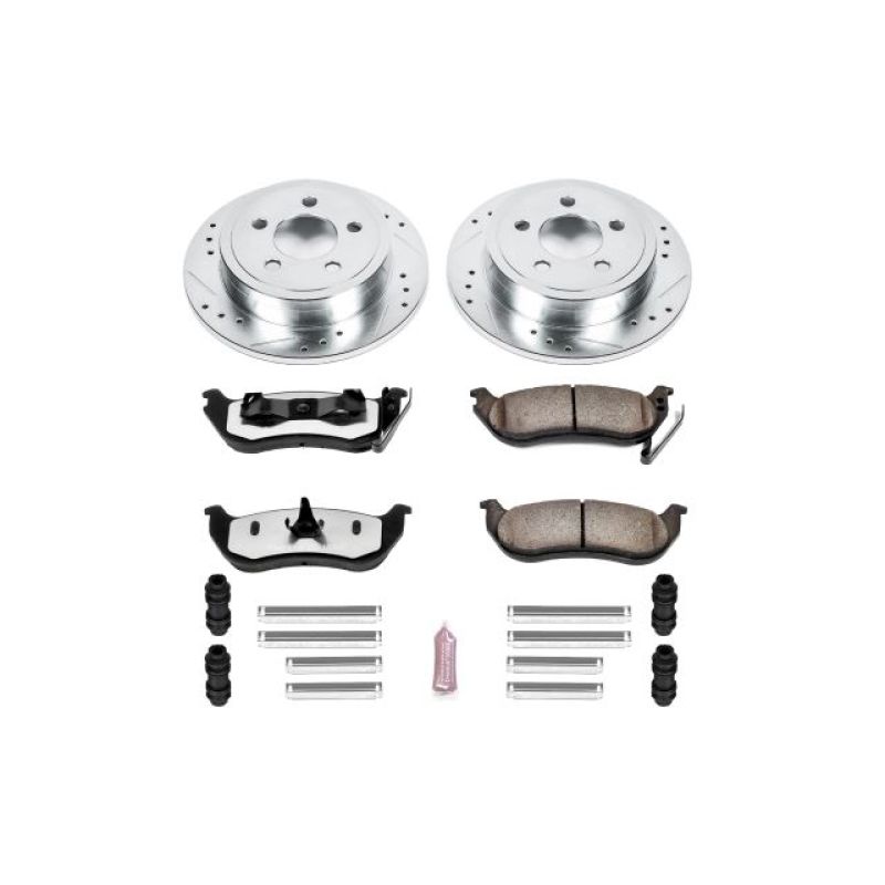 PowerStop K2197-36 03-07 fits Jeep Liberty Rear Z36 Truck & Tow Brake Kit
