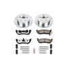 PowerStop K2197-36 03-07 fits Jeep Liberty Rear Z36 Truck & Tow Brake Kit