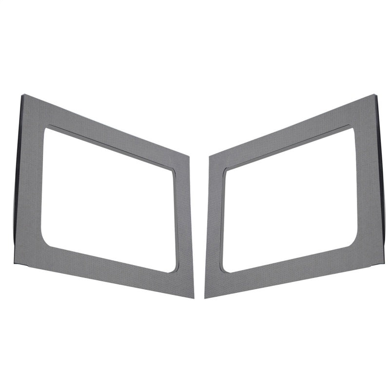 DEI  50164 fits Jeep 11-18 Wrangler JK 4-Door Boom Mat Rear Side Window Trim - 2