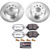 PowerStop K7053-26 15-18 fits Volkswagen Golf Rear Z26 Street Warrior Brake Kit