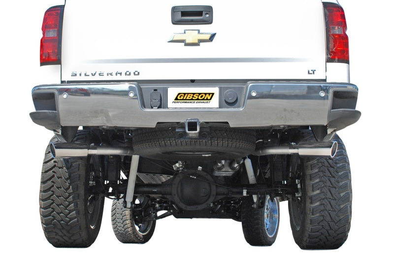 Gibson  5662 fits Chevrolet 15-18 Silverado 1500 LS 5.3L 3in/2.25in Cat-Back Dua