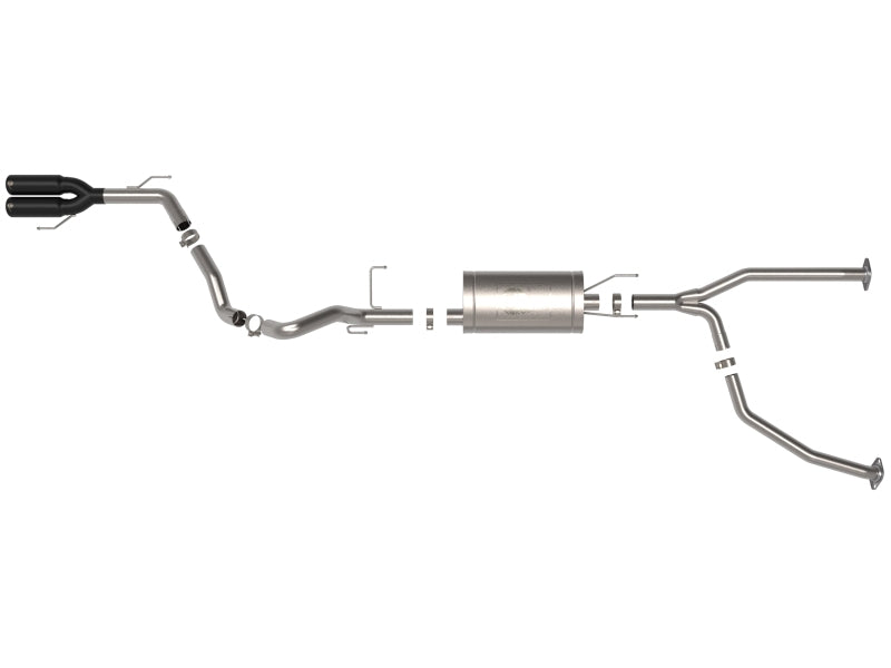 AFE 49-36068-B fits Toyota Sequoia V6 3.4L Vulcan Series 2-1/2in to 3in 304 SS