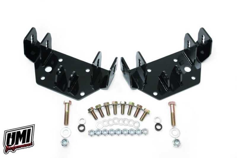 UMI Performance 2335 93-02 F-Body Front Upper A-Arm Mounts Adjustable Coil Over
