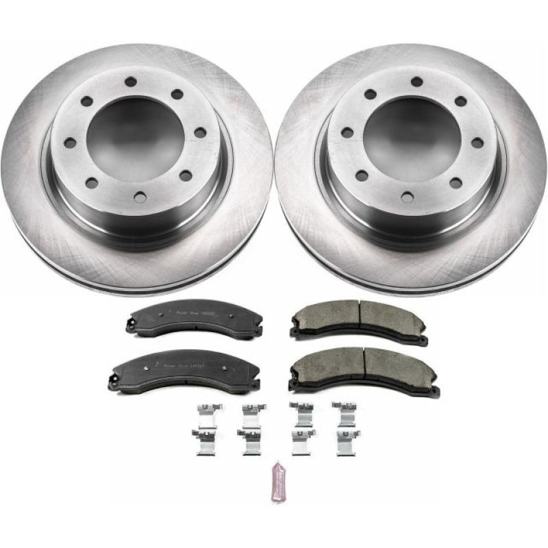Power Stop KOE6518 12-21 fits Nissan NV3500 Front Autospecialty Brake Kit