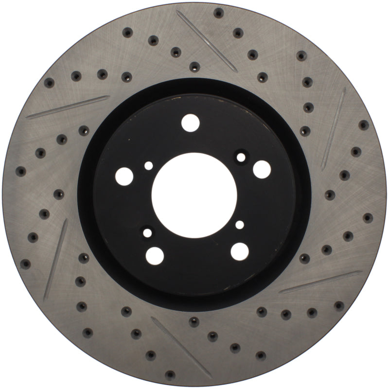 Stoptech 127.40071L 07-08 Acura MDX SportStop Slotted & Drilled Left Front Rotor