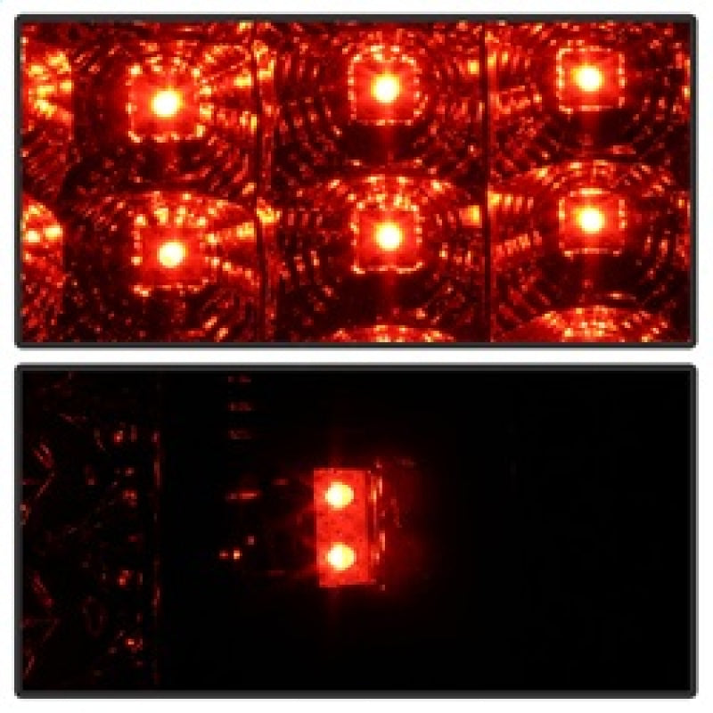 Spyder 5070227 fits Jeep 07-10 Grand Cherokee LED Tail Lights Smoke ALT-YD-JGC0