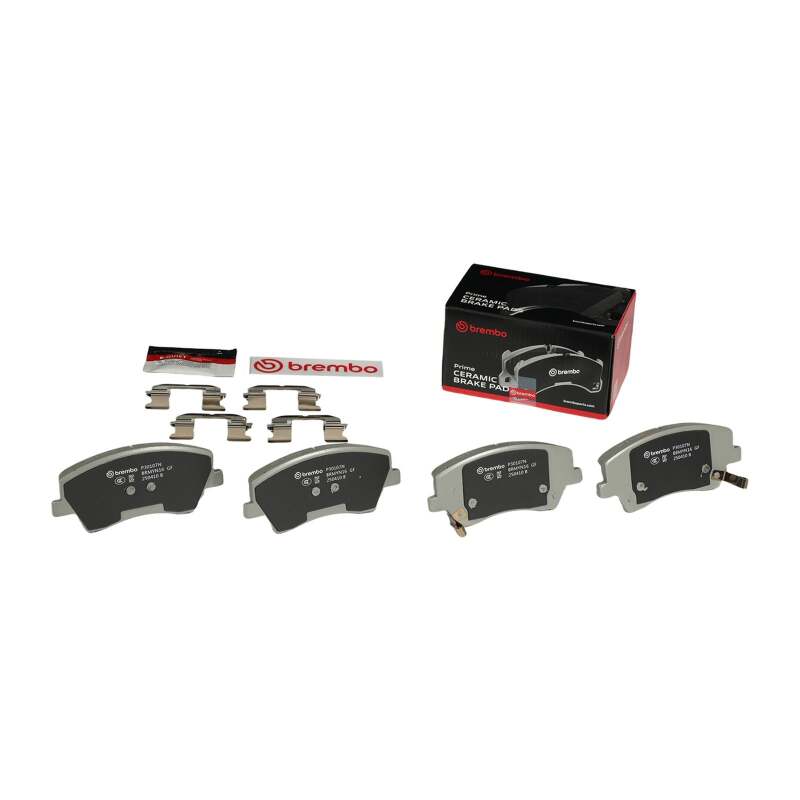 Brembo OE P30107N 17 22 fits Hyundai Elantra/ Kia Niro/ Hyundai Ioniq Front NAO