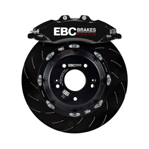 EBC Racing 07-13 fits BMW M3 (E90/E92/E82) Black Apollo-6 Calipers 380mm Rotors