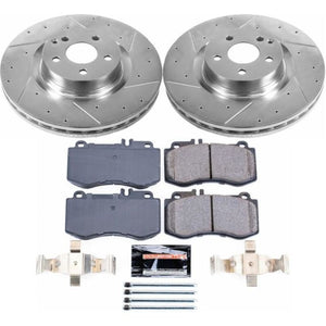 PowerStop fits Mercedes-Benz 10-16 E350 Front Z23 Evolution Sport Brake Kit