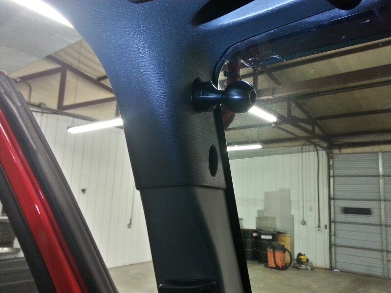 SPOD 860210 CMM Offroad 07-18 fits Jeep Wrangler JK A-Pillar Ball Mount