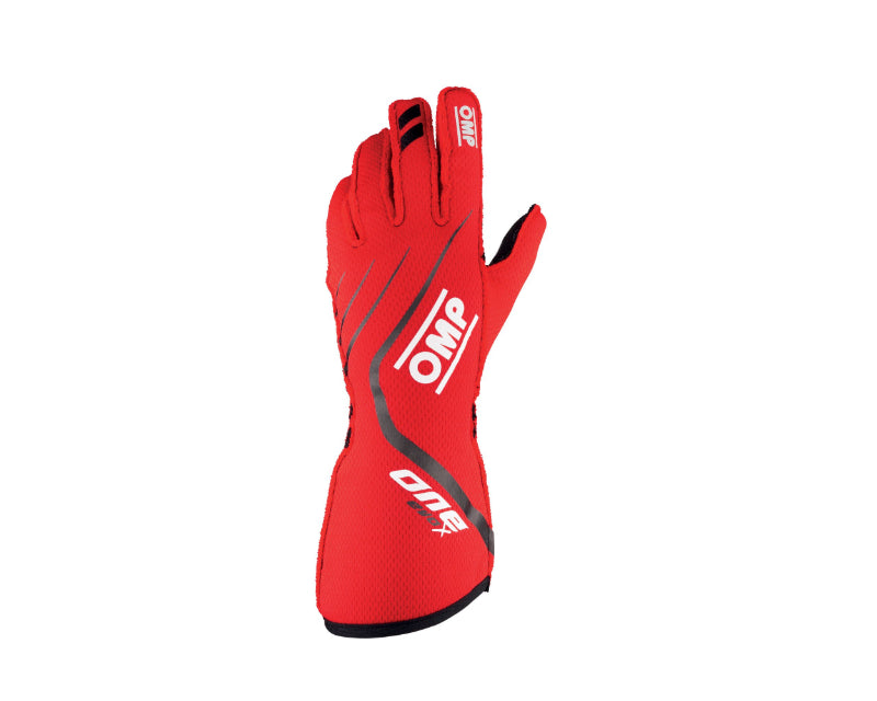 OMP IB0-0771-A01-061-M One Evo X Gloves Red - Size M (Fia 8856-2018)