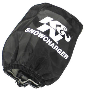 K&N Engineering SN-2530PK K&N Filter Wrap Drycharger Oval Tapered Black - 3.75in Base I/S Width x 3in Top I/S Width x 4in H