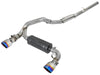 AFE 49-33103-L  3in 304 SS Cat-Back Exhaust System w/ Blue Flame Tip 16-18 fits