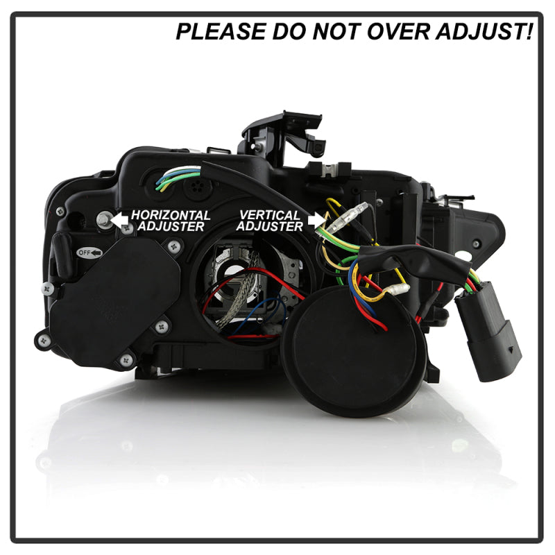 Spyder 5088338 fits Audi 13-16 A4/S4 HID Model Only Projector Headlights - Blac