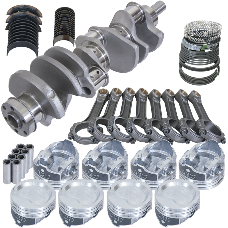 Eagle 14804040 fits Ford 351W 4.000in Crank 6.200in I-Beam Rods -27.5cc 4.040in Pistons Rotating Assembly