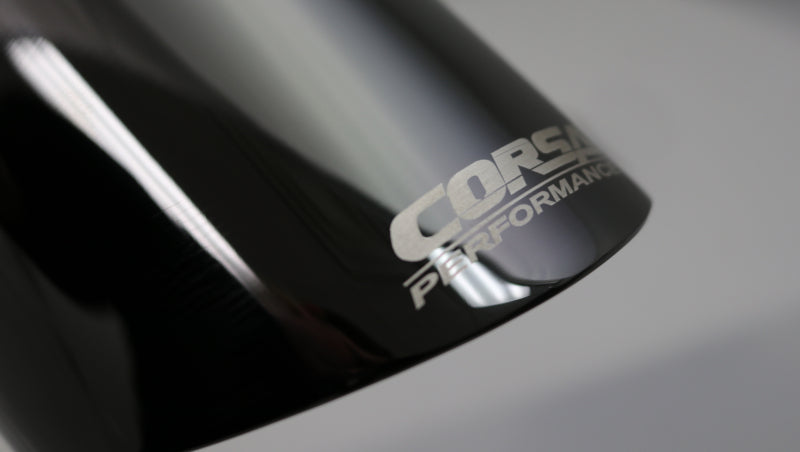 Corsa TK006BLK Single Universal 3.0in Inlet / 4.0in Outlet Black PVD Pro-Series Tip Kit