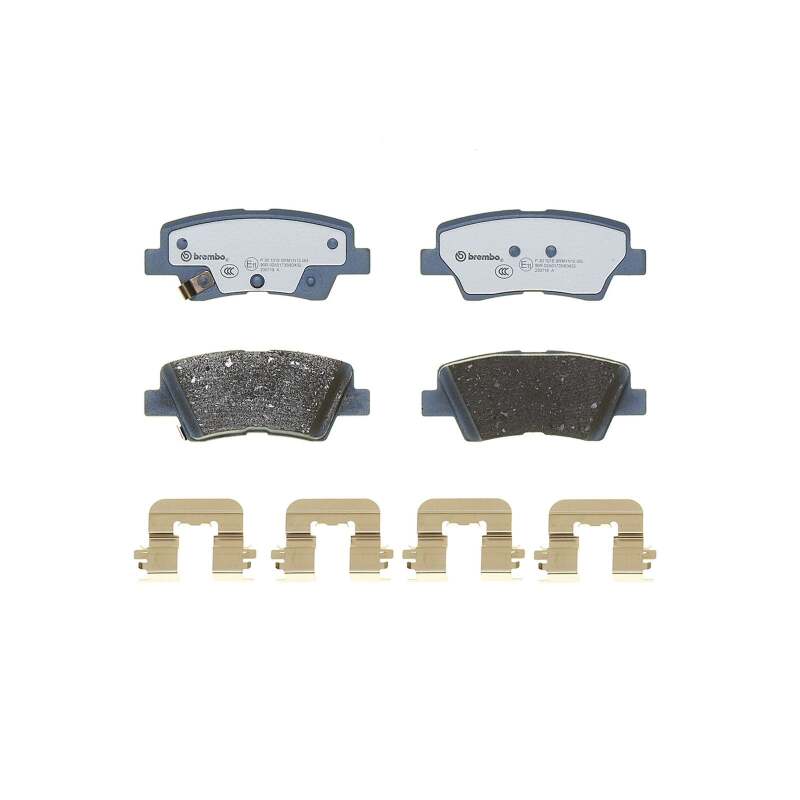Brembo OE P30101E 19 21 fits Hyundai Kona Electric/17-19 Kia Soul EV Pad Brake P