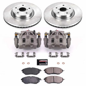 Power Stop KCOE4603 15-20 fits Subaru WRX Front Autospecialty Kit w/Cals