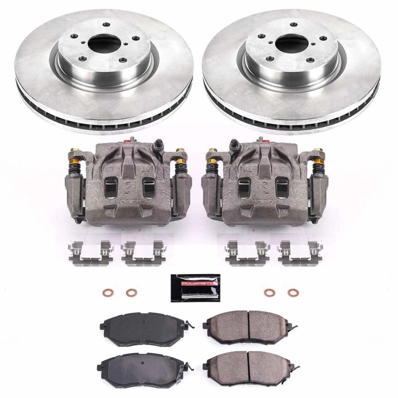 Power Stop KCOE4603 15-20 fits Subaru WRX Front Autospecialty Kit w/Cals