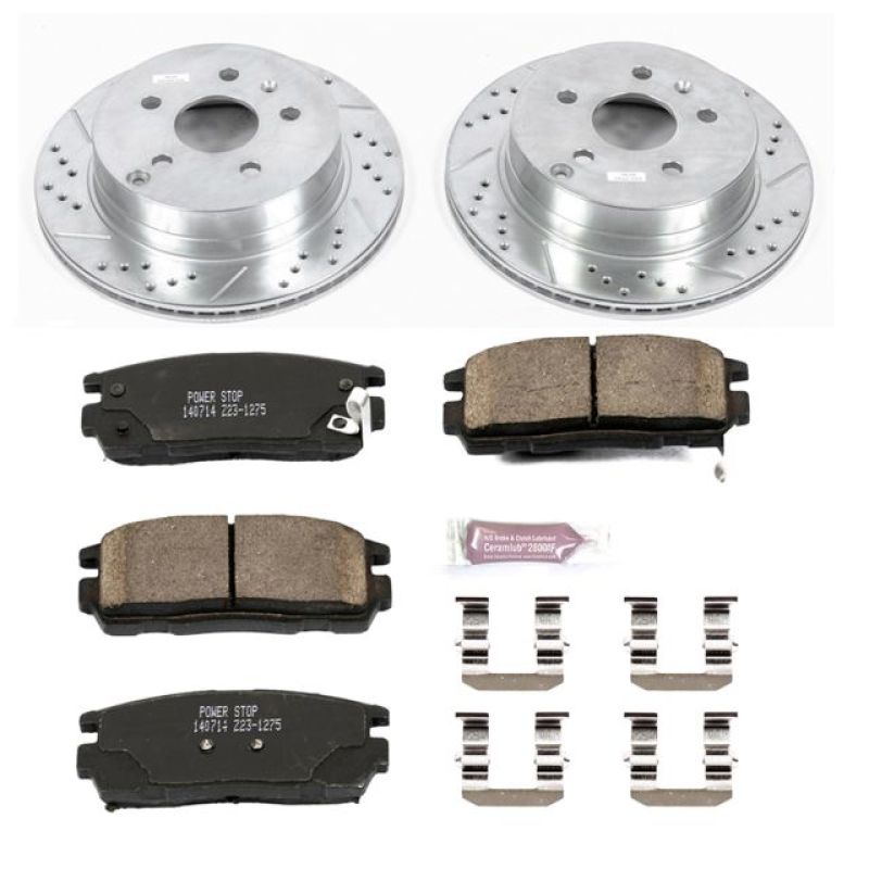 PowerStop K5558 fits Chevrolet 10-17 Equinox Rear Z23 Evolution Sport Brake Kit
