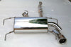 Invidia HS08SW5GT3 08+ WRX Hatch Q300 Single Rolled SS Cat-back Exhaust