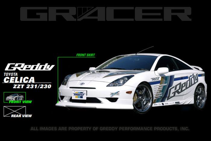 GReddy 17010092 03-05 fits Toyota Celica Front Lip Spoiler