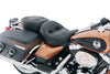 Mustang 76038 Harley Electra Glide,Rd Glide,Rd King,Street Glide 1PC Seat w/Blk Pearl Studs - Black