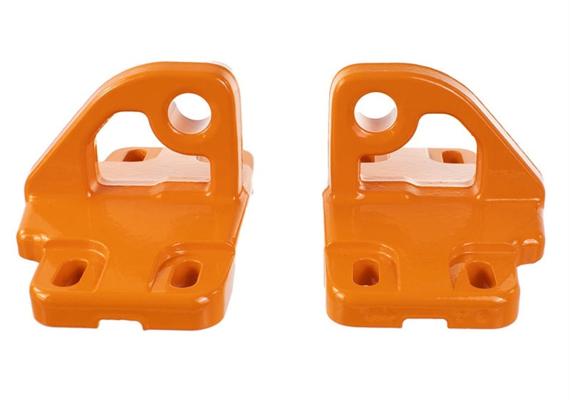 fits Ford Racing M-18954-BO 2021+ Bronco Front Bumper Tow Hooks - Orange (Pair)