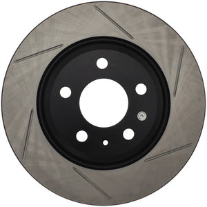Stoptech 126.33127SR Power Slot 09-10 fits Audi A4/A4 Quattro / 08-10 A5 / 10 S4 Rear Right Slotted Rotor