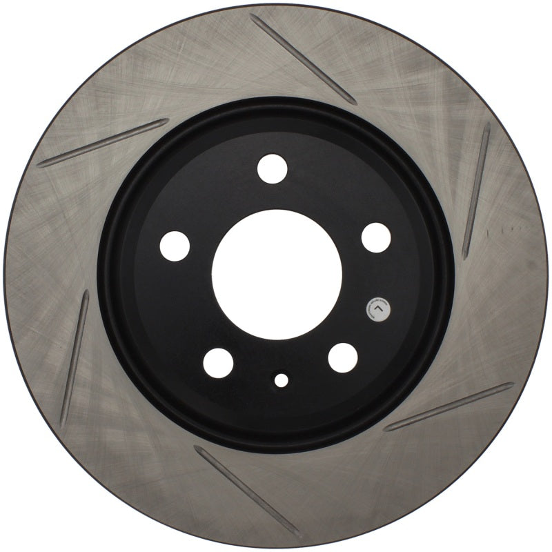 Stoptech 126.33127SR Power Slot 09-10 fits Audi A4/A4 Quattro / 08-10 A5 / 10 S4 Rear Right Slotted Rotor