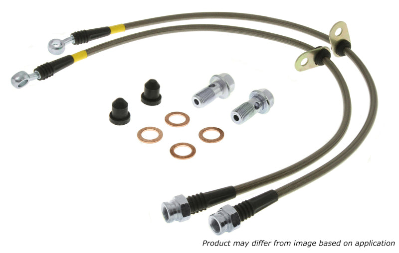 Stoptech 950.45506 92-95 fits Mazda XM-3 Stainless Steel Brake Line Kit