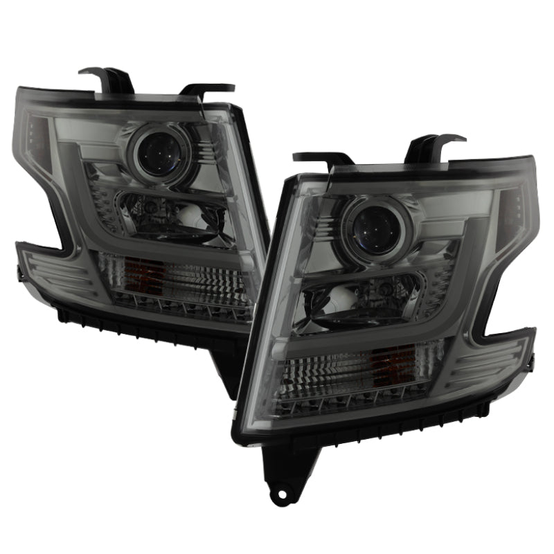 Spyder 5082558 fits Chevy Tahoe / Suburban 2015 -2016 Projector Headlights - DR