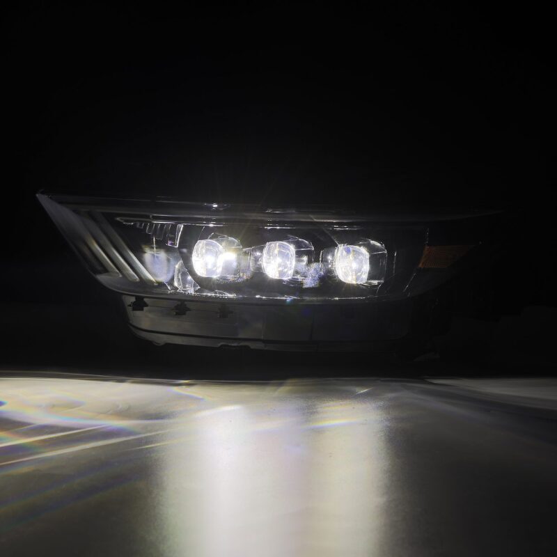 AlphaRex 880114 15-17 fits Ford Mustang NOVA LED Proj HL Alpha-Black w/Activ