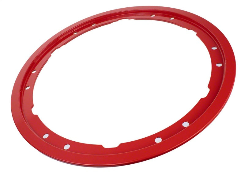 fits Ford 21-22 Racing M-1021-BLR Bronco Bead Lock Trim Ring - Red