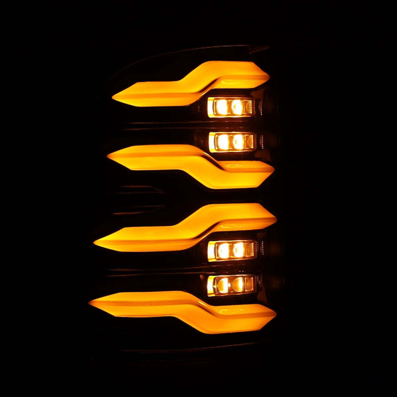 AlphaRex 640003 09-18 fits Dodge Ram Luxx-Series LED Tail Lights Alpha-Black