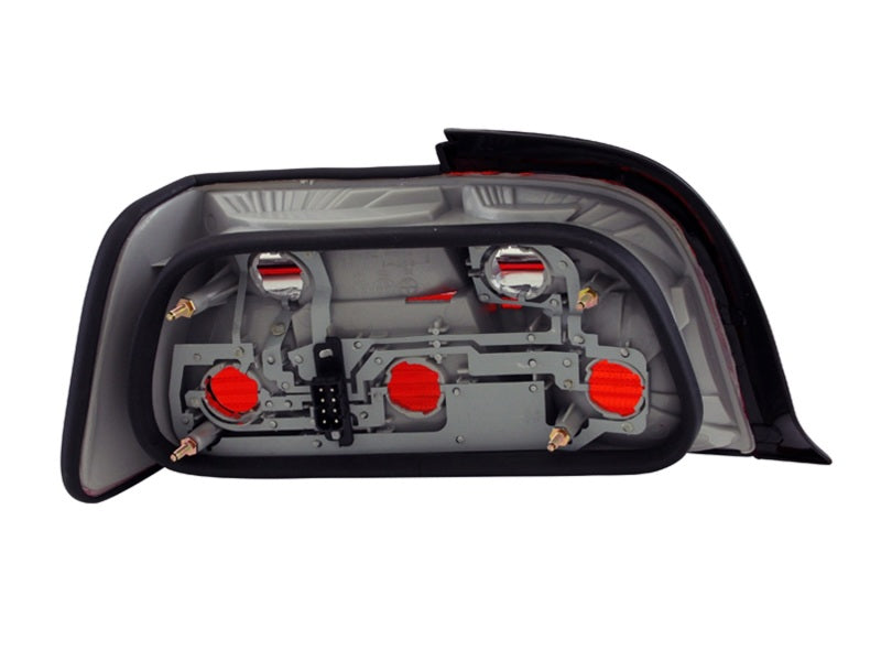 ANZO 221199 1998 fits BMW 92-19 3 Series E36 Coupe/Convertable Taillights Red/Smoke