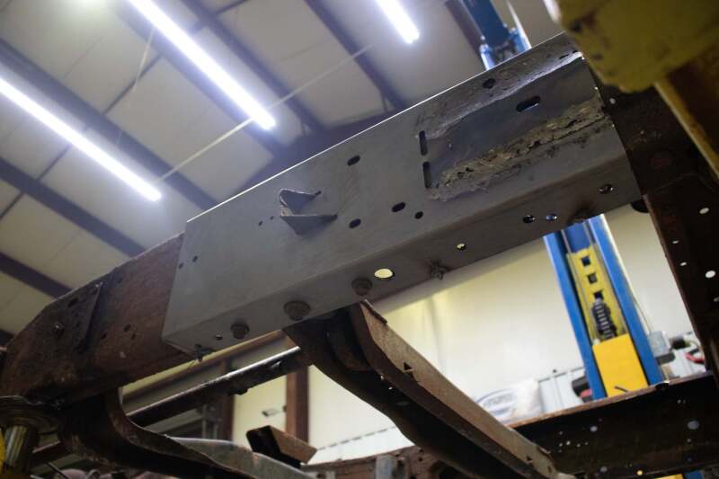 RustBuster RB7004R Center Frame Section Right Side